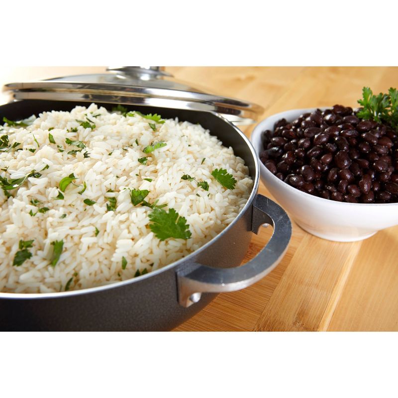 IMUSA 3.2qt Nonstick Aluminum Caldero with Glass Lid