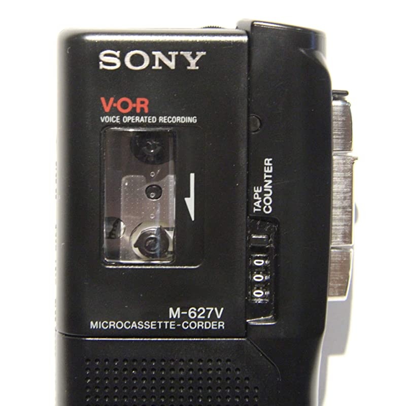 Pressman M-627v MicroCassette Voice Recorder