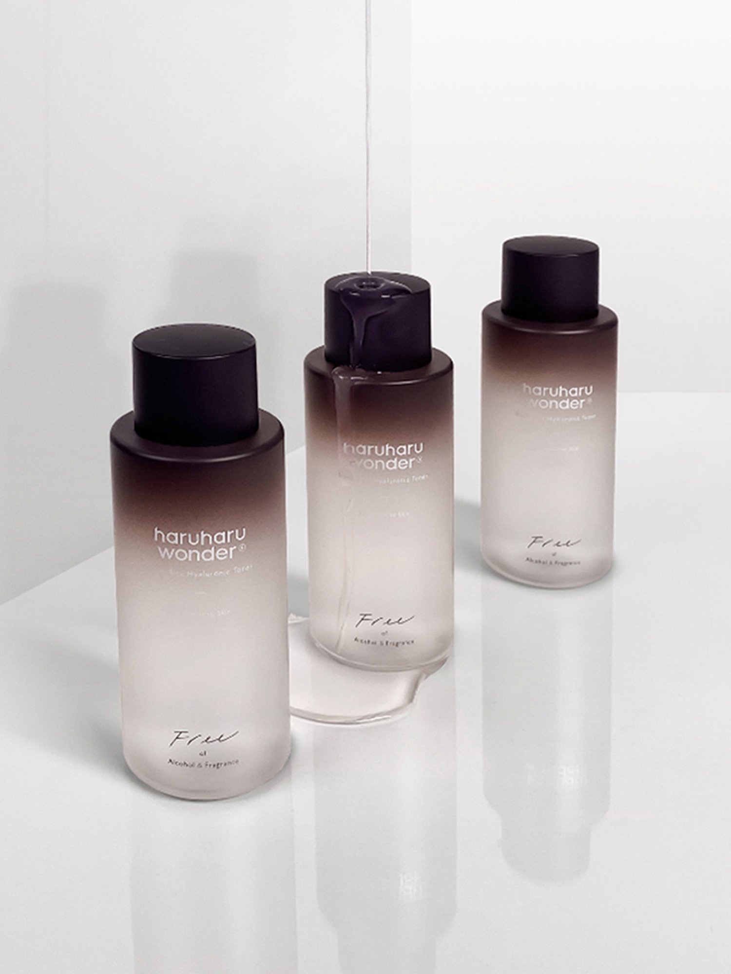 HaruHaru Wonder Black Rice Hyaluronic Toner for Sensitive Skin - 300 ml