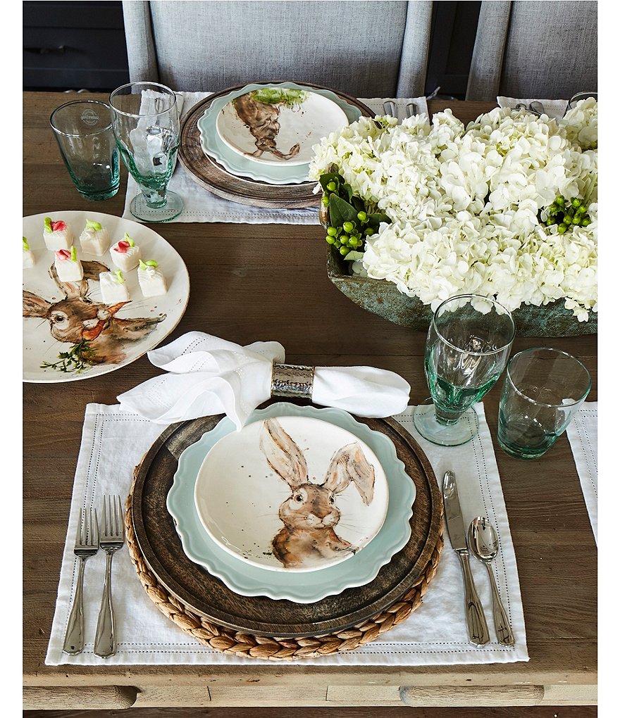 Southern Living Leigh 45-Piece Stainless Steel Flatware Set