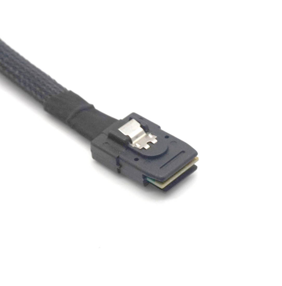 Weastlinks Sata Cable Mini SAS SFF-8087 36P to SAS SFF-8484 32P Data Cable Latch Cable 0.5m(1.6 ft)
