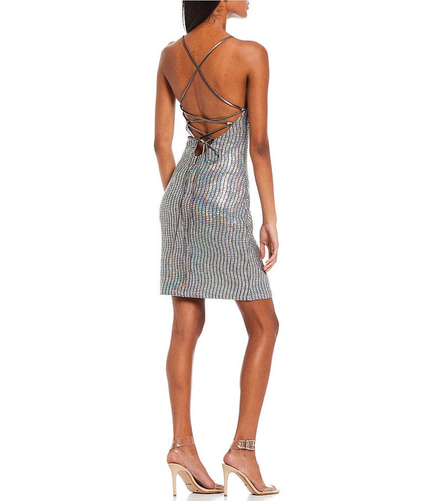 Coya Collection Sleeveless Lace-Up Back Dress