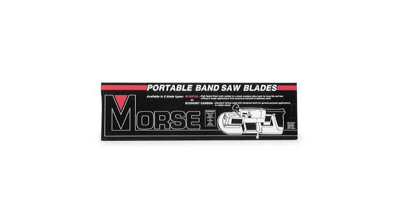 MORSE ZWEP441418MCGR Portable Band Saw Blade,Bimetal,PK3