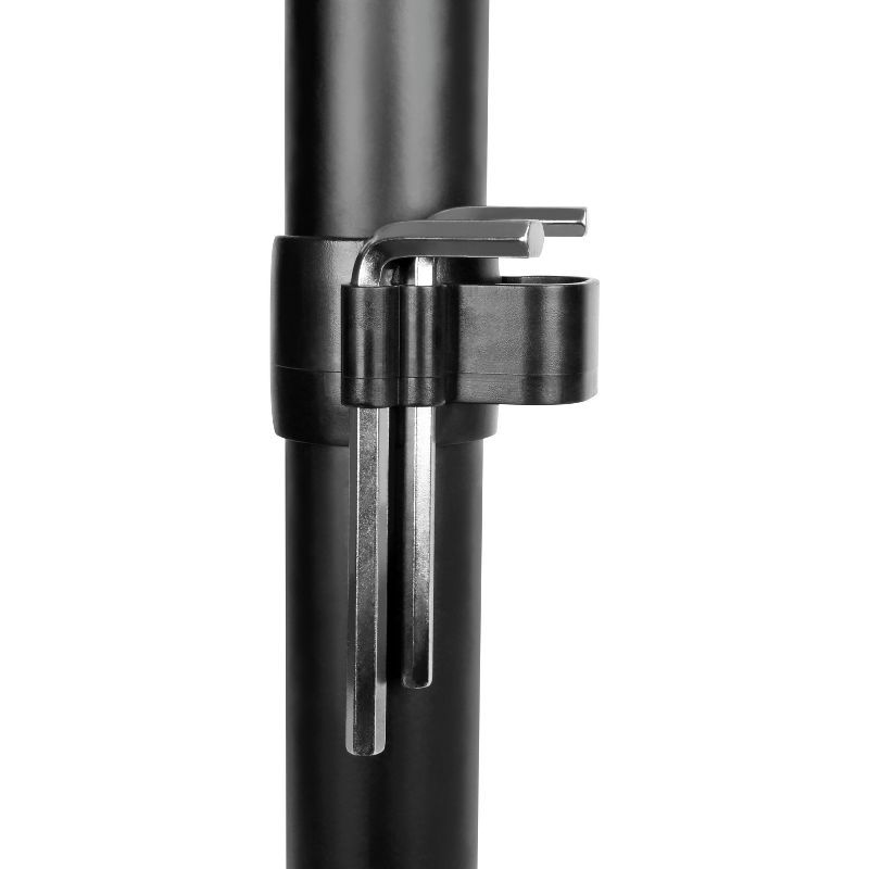 V7 Triple Swivel Desk Stand Mount - Up to 27" Screen Support - 17.64 lb Load Capacity - 12.4" Height x 18.4" Width x 57" Depth - Desktop