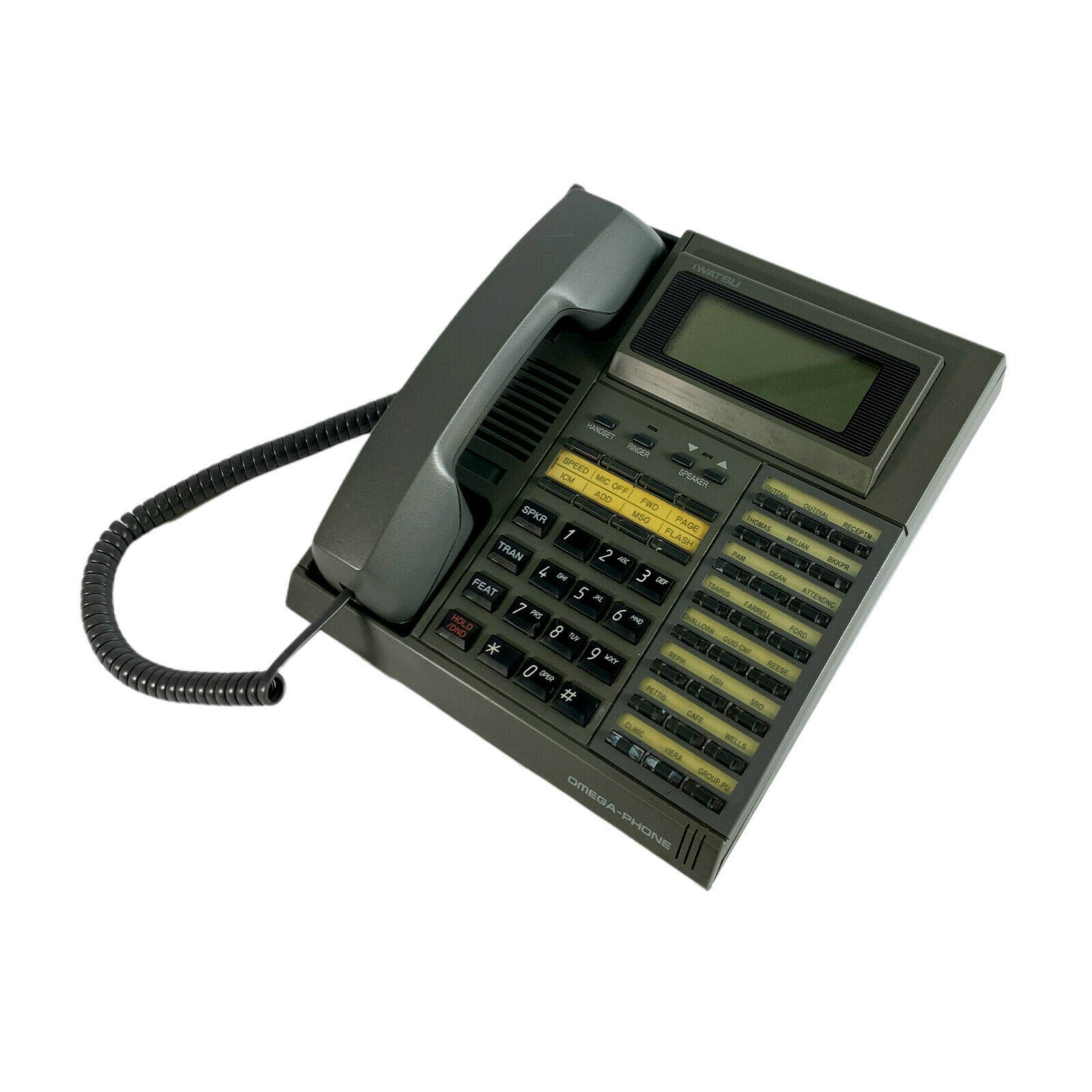 Iwatsu Adix Omega-Phone IX-24KTD-SP Digital 24 Button Display Telephone