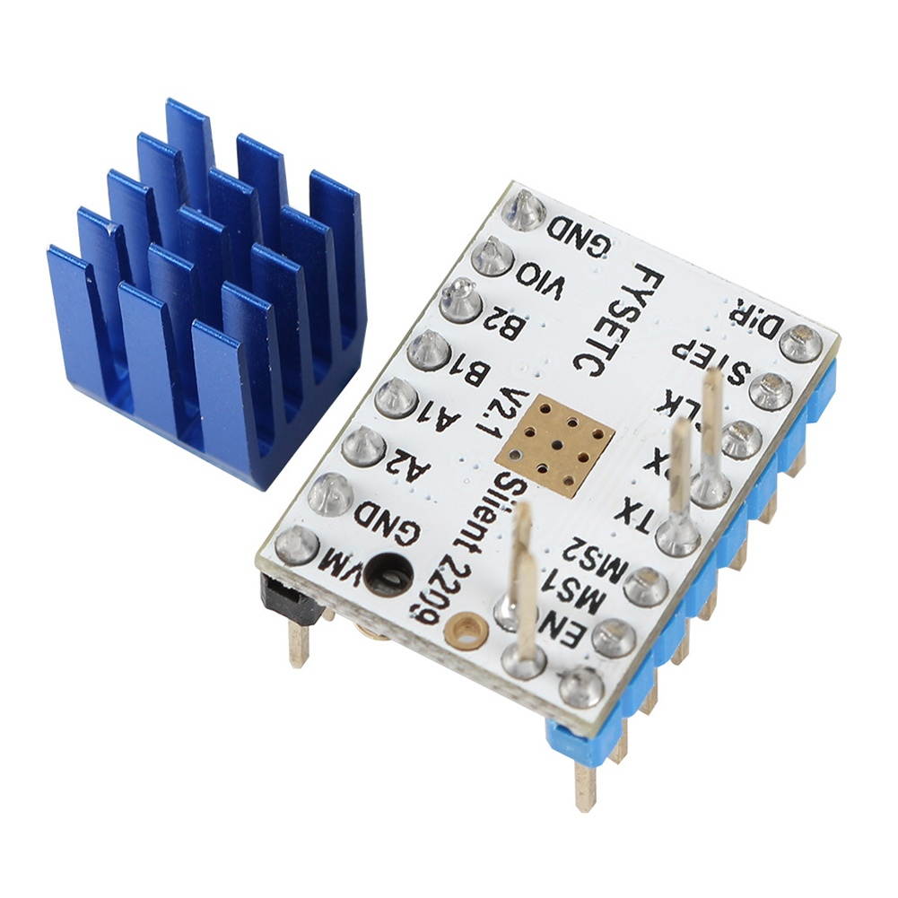 Stepper Motor Driver TMC2209 V2.1 Stepsticks for 3D Printer Mute Replacement 2.8A 5set