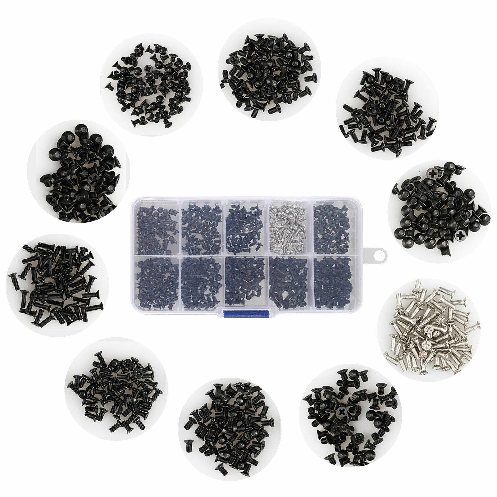 500Pcs Set Laptop Computer Screws Set For