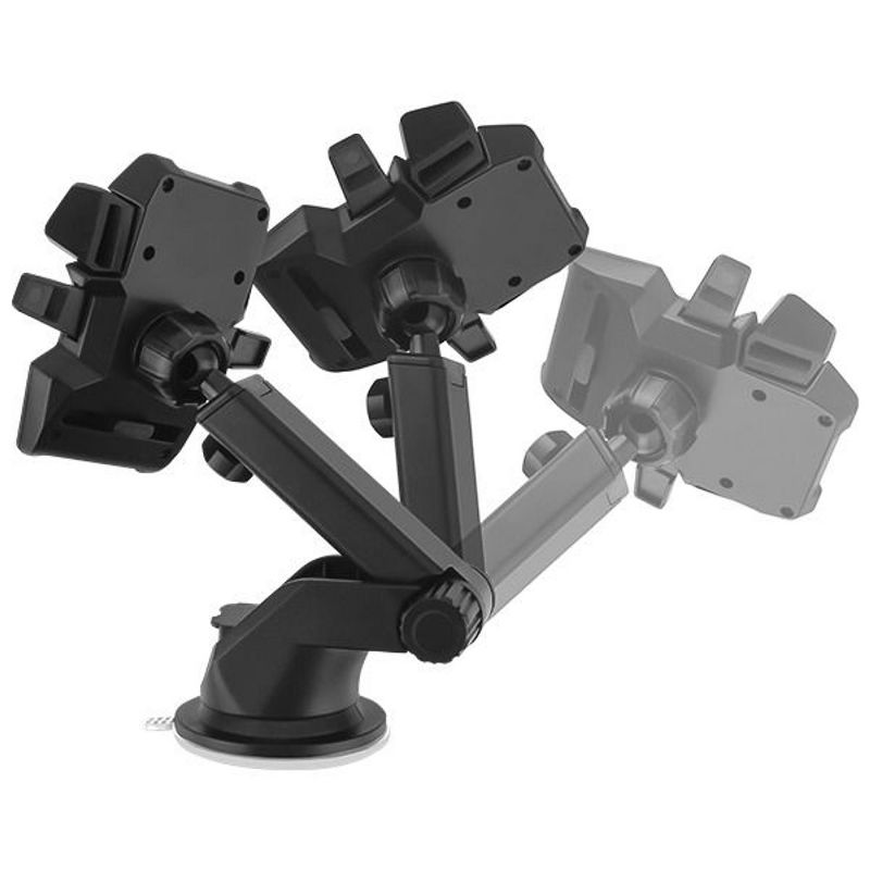 Macally Dashboard and Windshield Suction Cup Phone Mount Holder With Extendable Arm