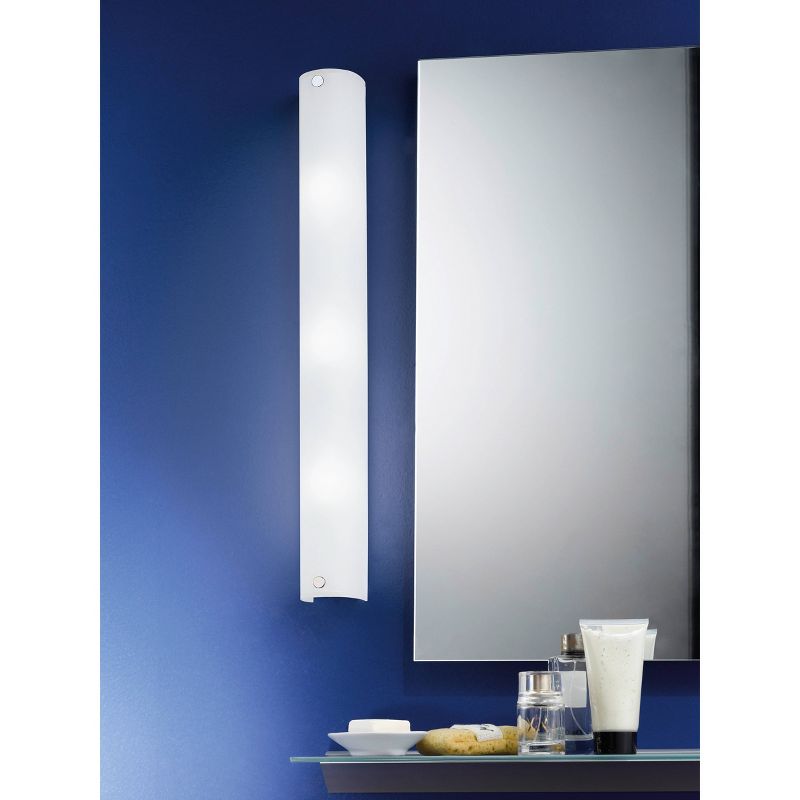 Mono - 3 Vanity Wall Light 23.25"L Chrome - Eglo