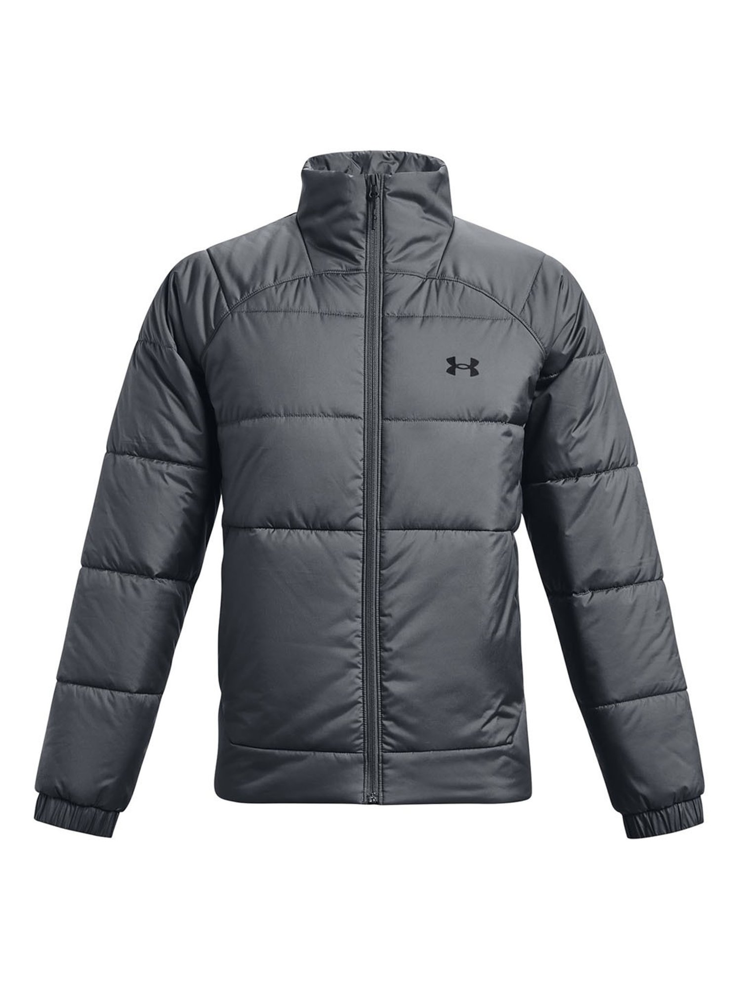 Under Armour Grey Regular Fit Quilted Sports Jacket
