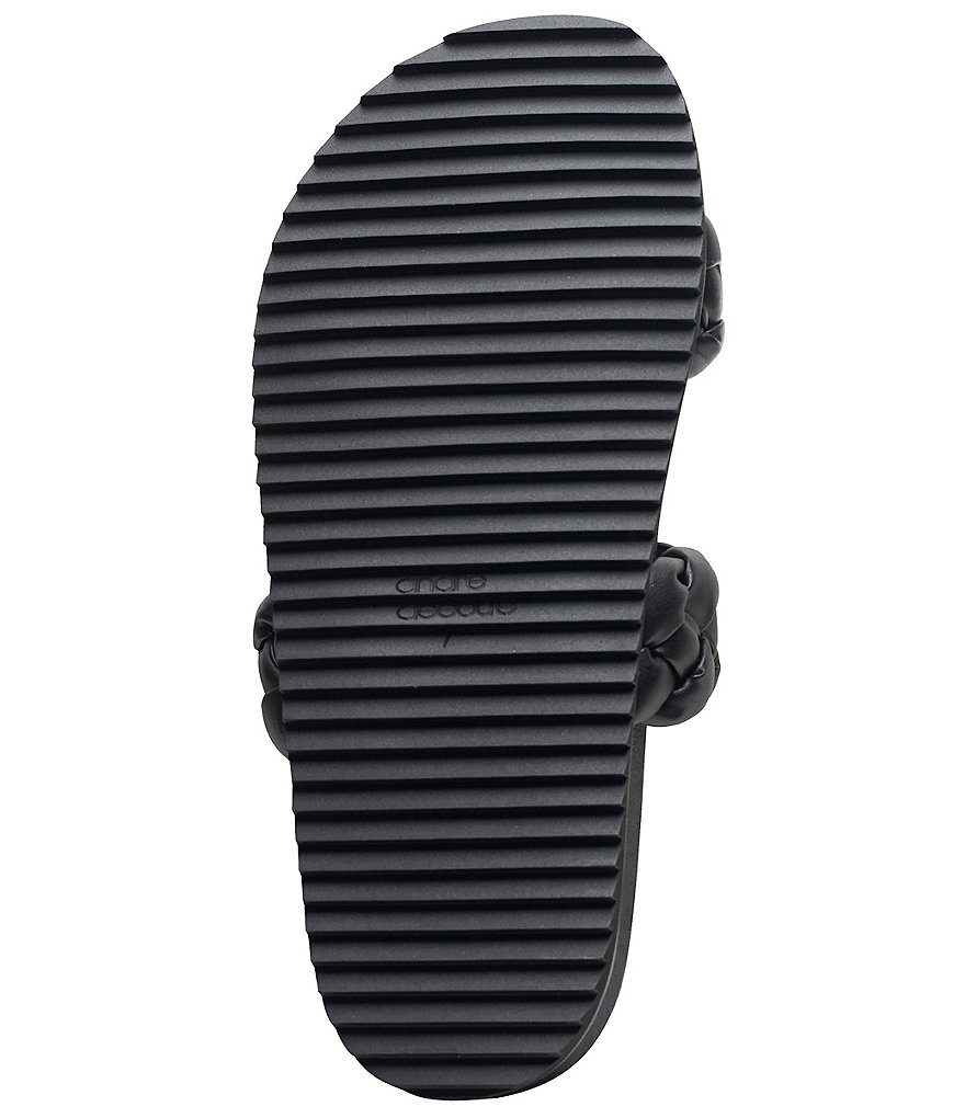 Andre Assous Milly Braided Slide Sandals