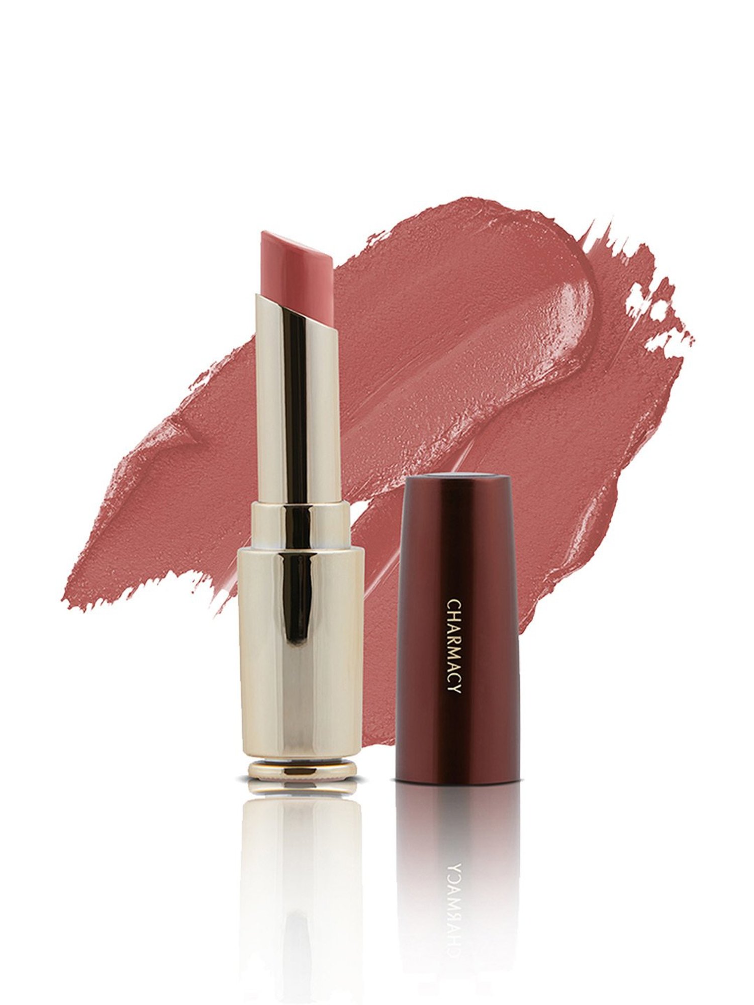 CHARMACY Milano Flattering Nude Lipstick 02 Bed Time Flirt - 3.6 gm