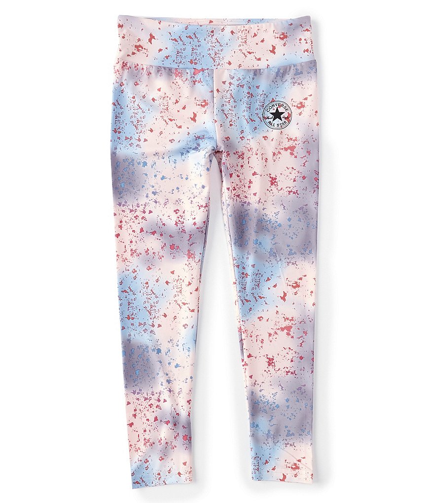 Converse Big Girls 7-16 High-Rise Speck Printed Leggings