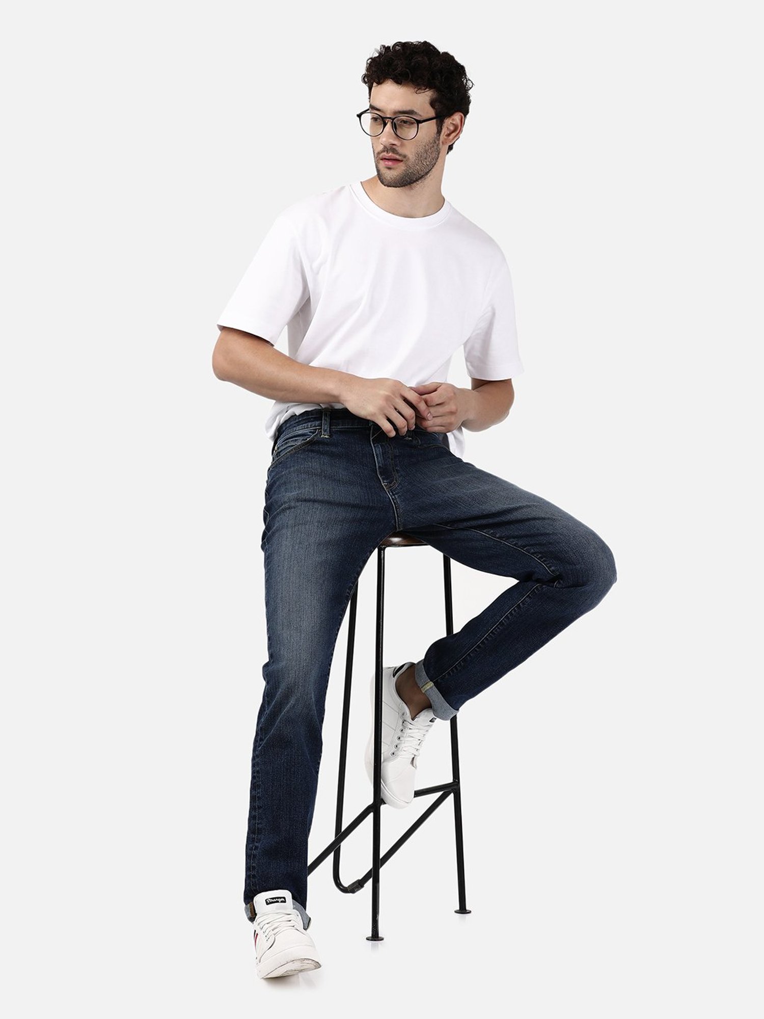 Passion Dark Blue Lightly Washed Jeans