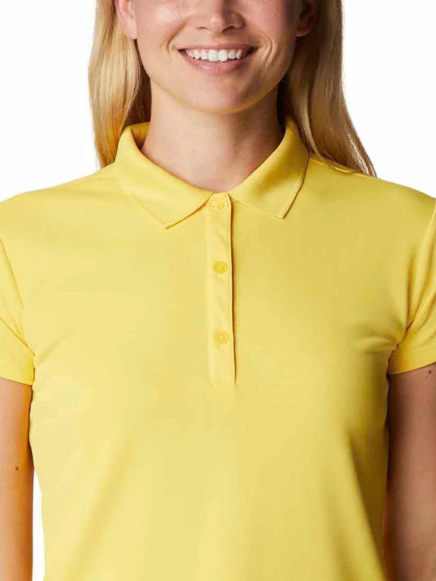 Columbia Yellow Innisfree Polo T-Shirt