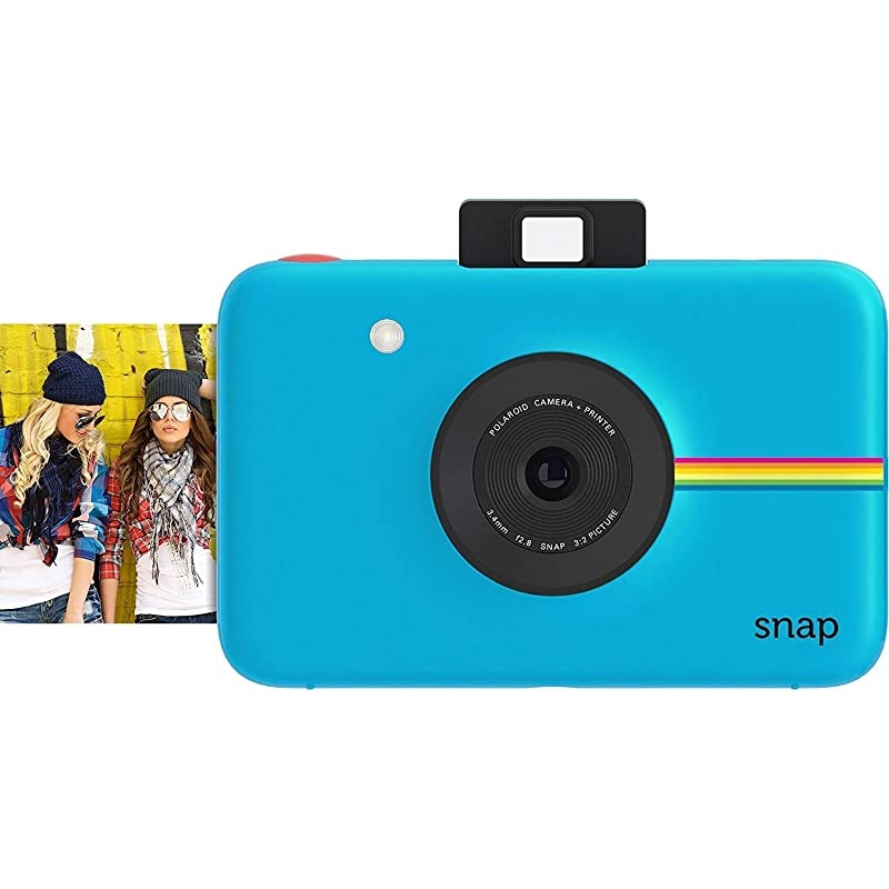 Polaroid Snap Instant Digital Camera Blue with  Zero Ink Printing Technology