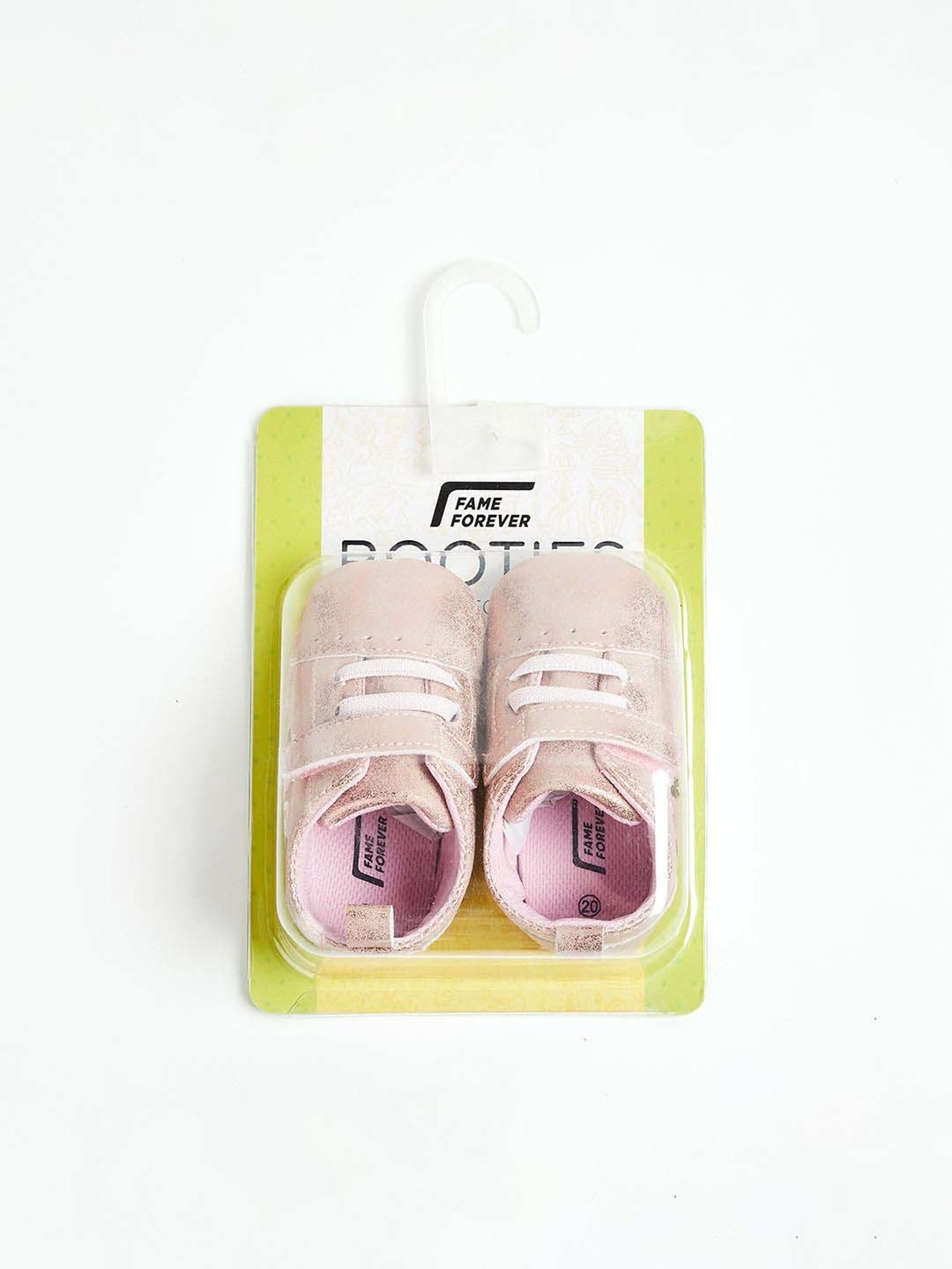 Fame Forever by Lifestyle Kids Rose Gold Velcro Shoes