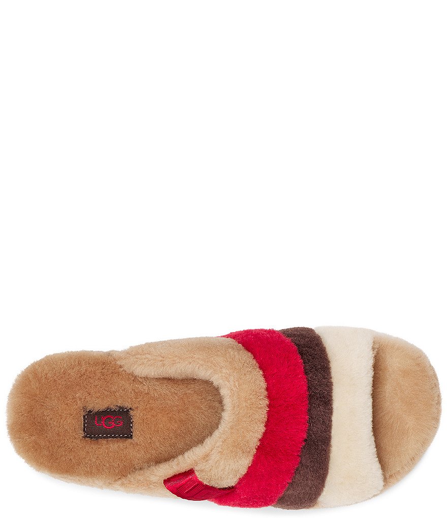UGG&reg; Men's Scuff Logo Suede Slippers
