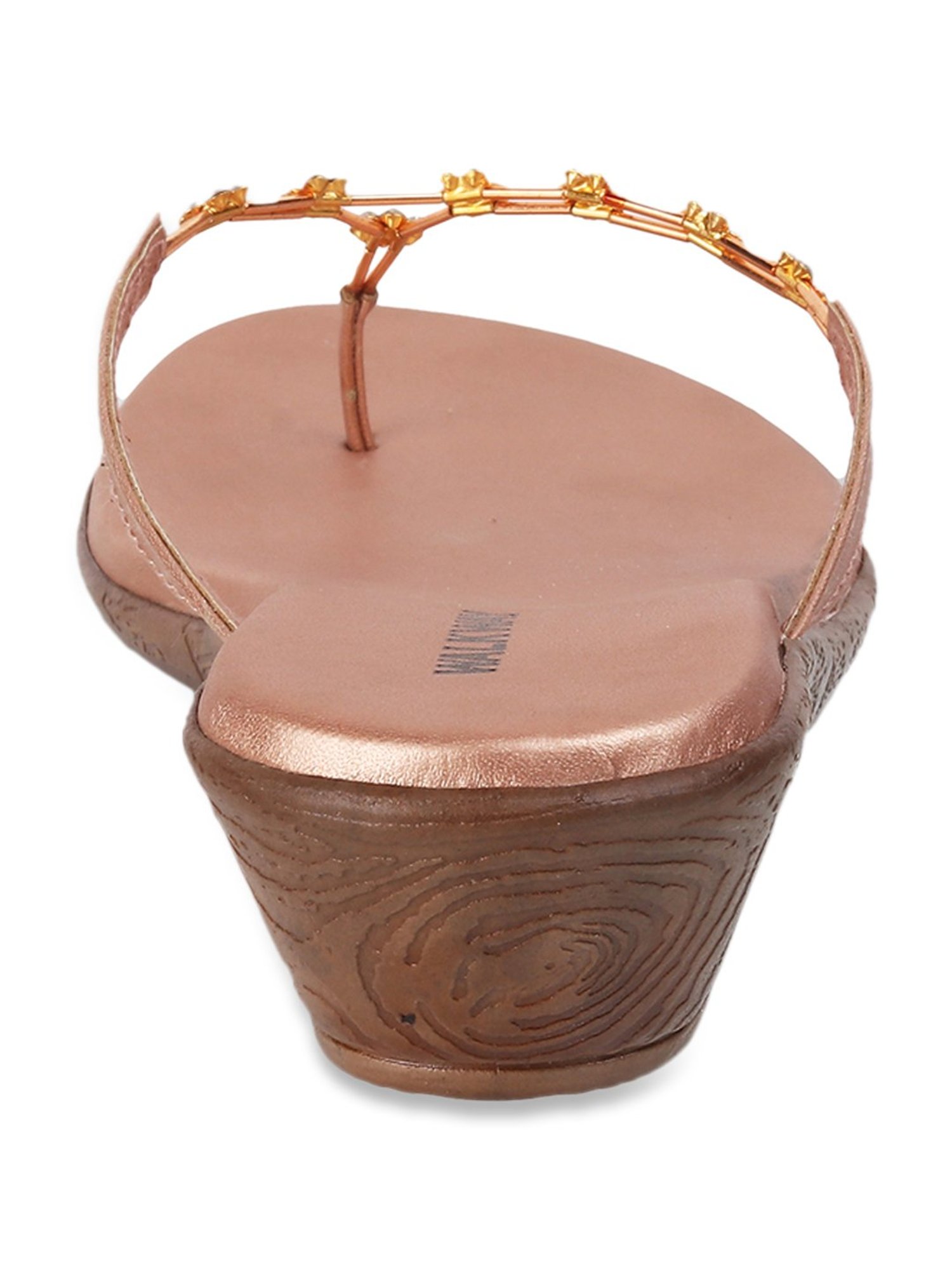 Walkway Women's Pink Thong Wedges