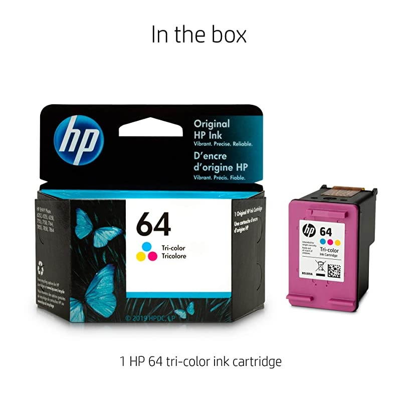 64 | Ink Cartridge | TriColor | N9J89AN