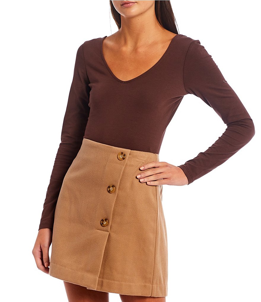 GB Stripe Cinched Front Bodysuit