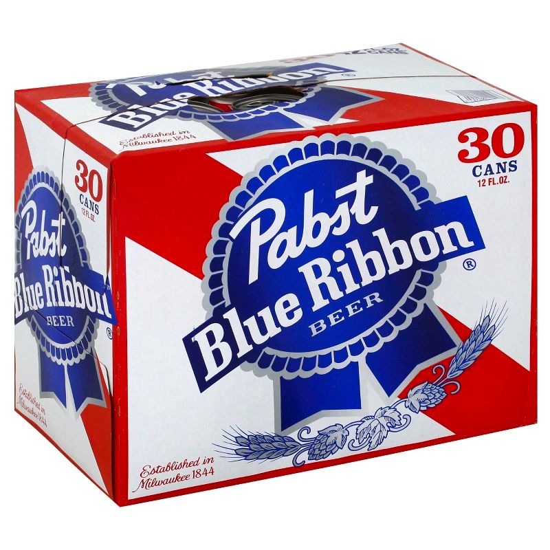 Pabst Blue Ribbon Beer - 30pk/12 fl oz Cans
