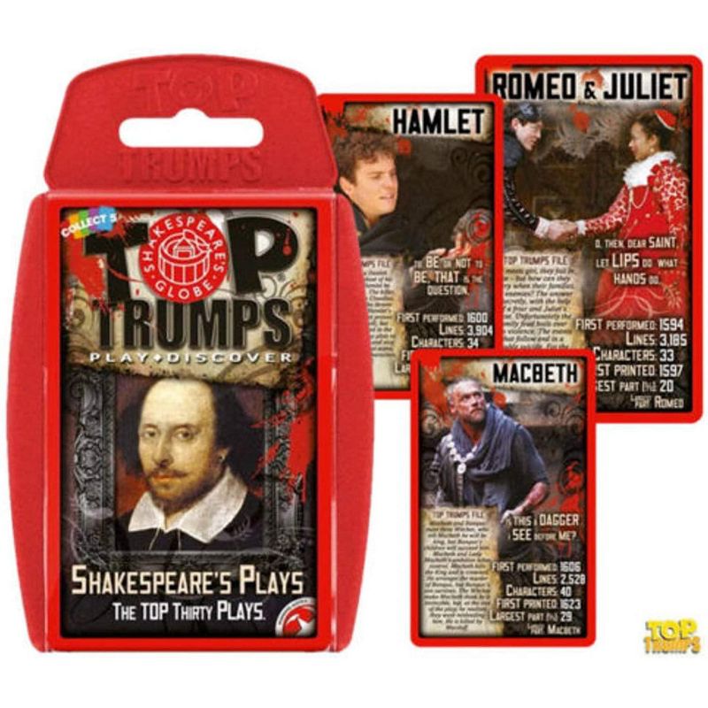 Top Trumps Shakespeare's Plays Top Trumps Card Game