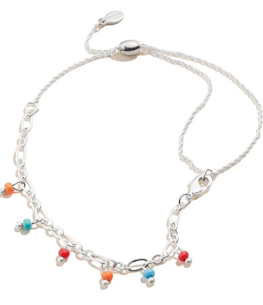 Alex and Ani Seed Bead Anklet