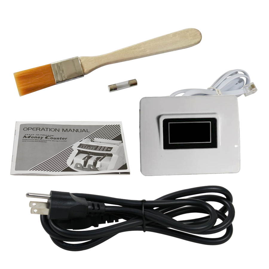 ZENY Money Bill Counter Machine Cash Counting Counterfeit Detector UV MG Bank Checker Banknote UV and MG Counterfeit Bill Detection