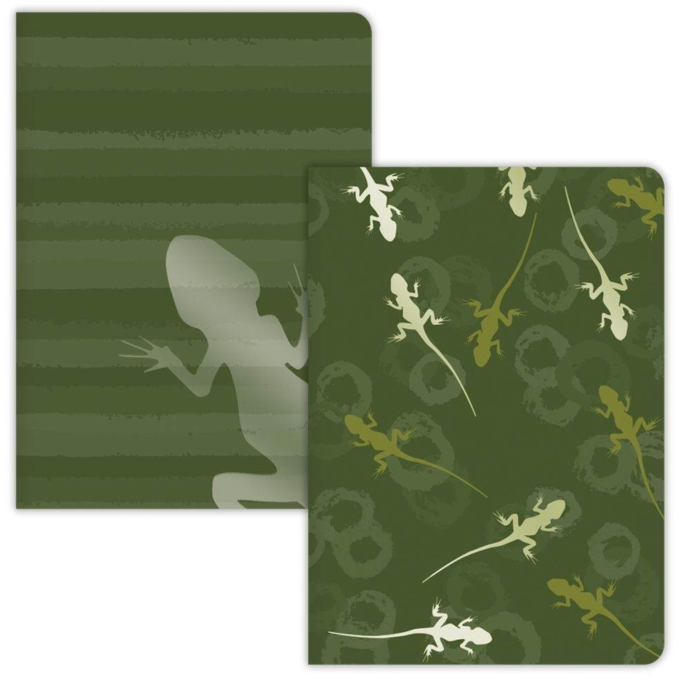 SKYZ by LANG,  Here Lizard, Lizard 2-Pack Journal Set
