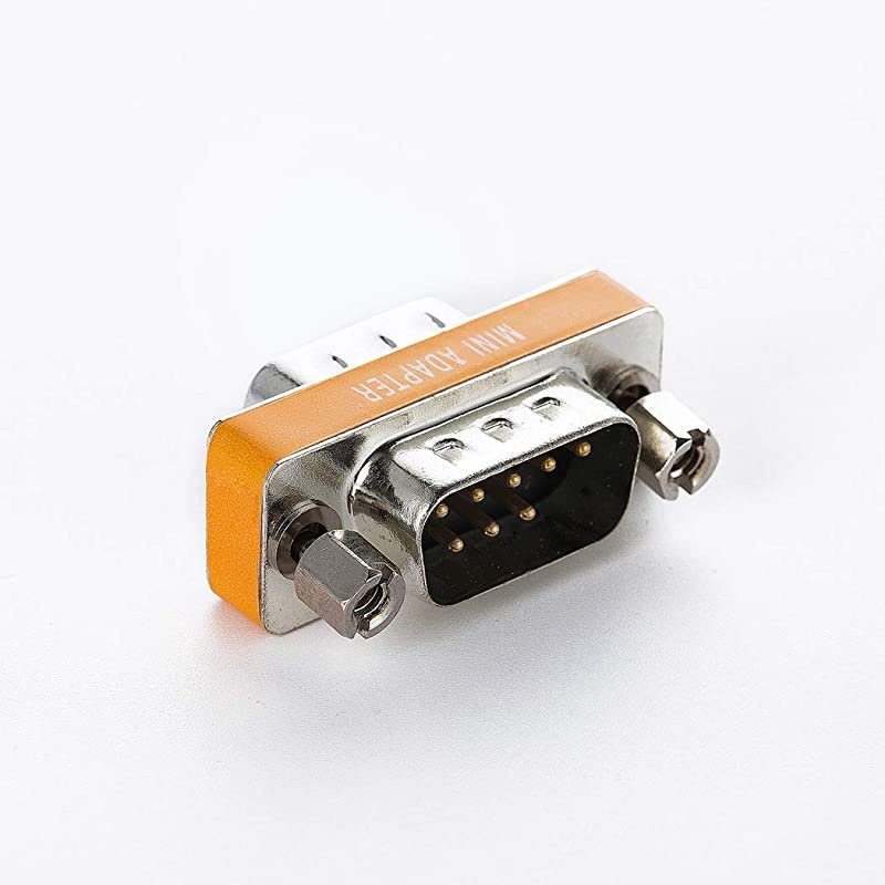 Null Modem Adapter Male to Male 2 Pack