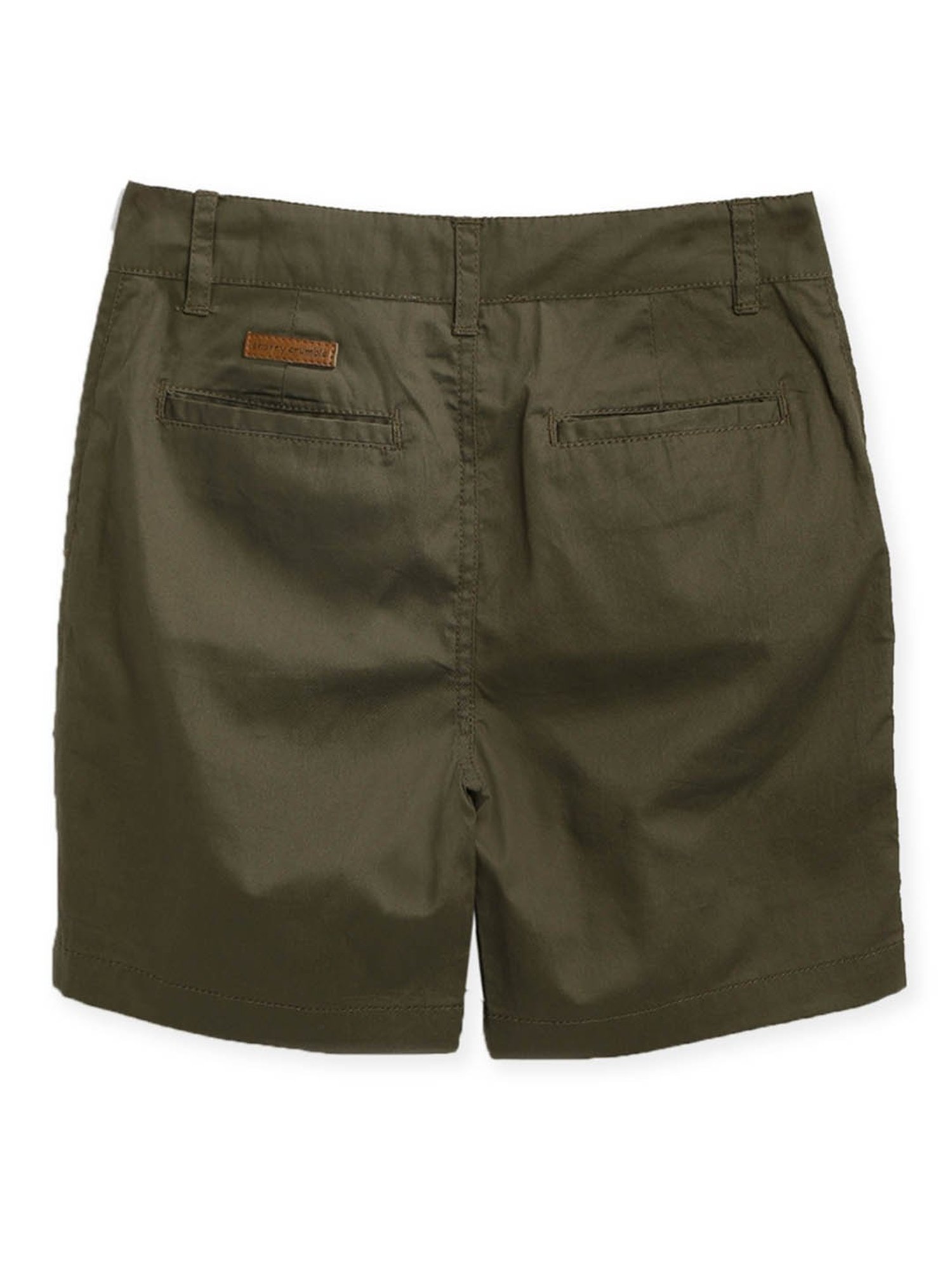 Cherry Crumble By Nitt Hyman Kids Olive Embroidered Shorts