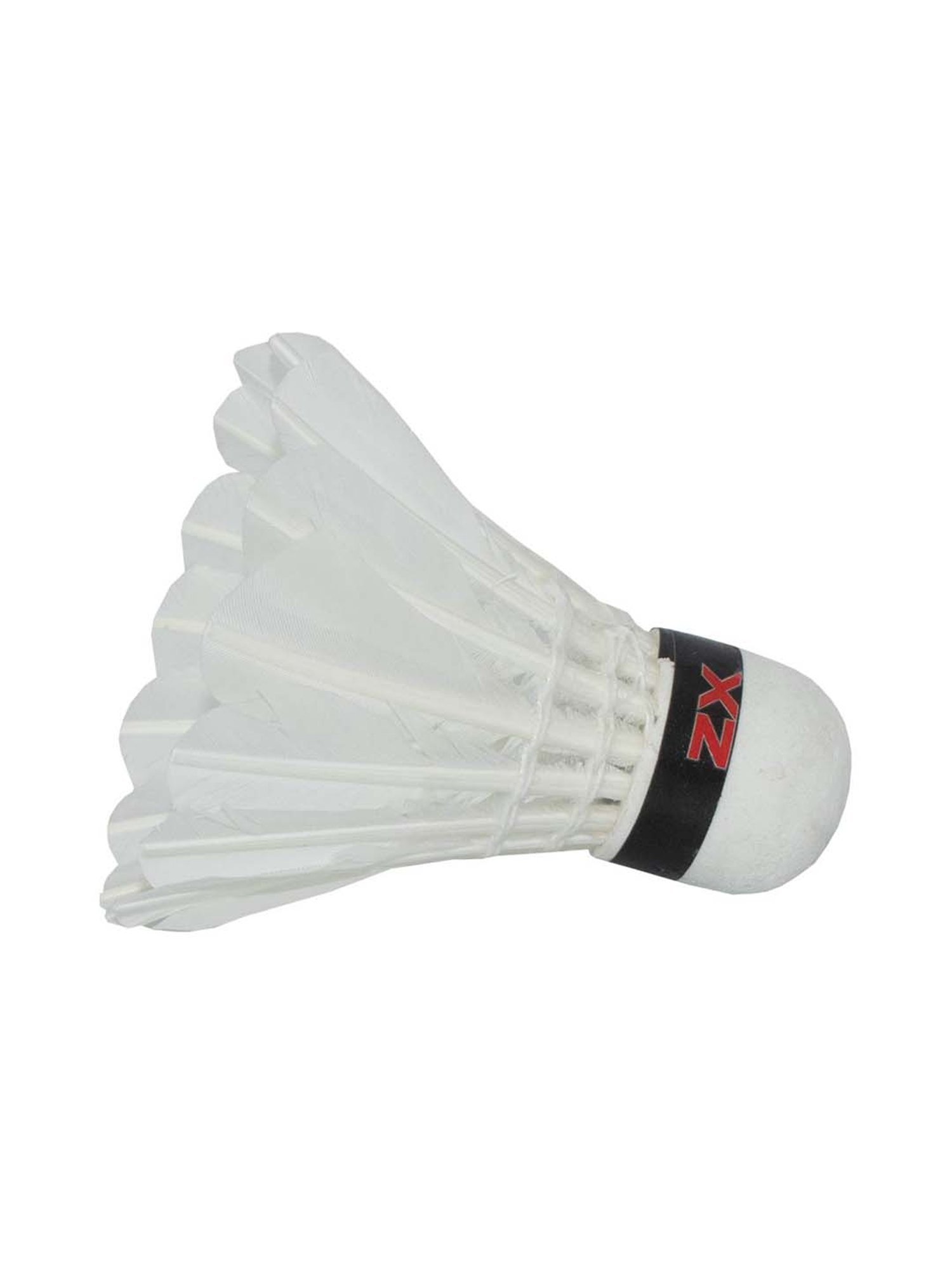 Triumph Multicolored Badminton Racquet with ZX Feather Shuttlecock for Men (10Pcs)