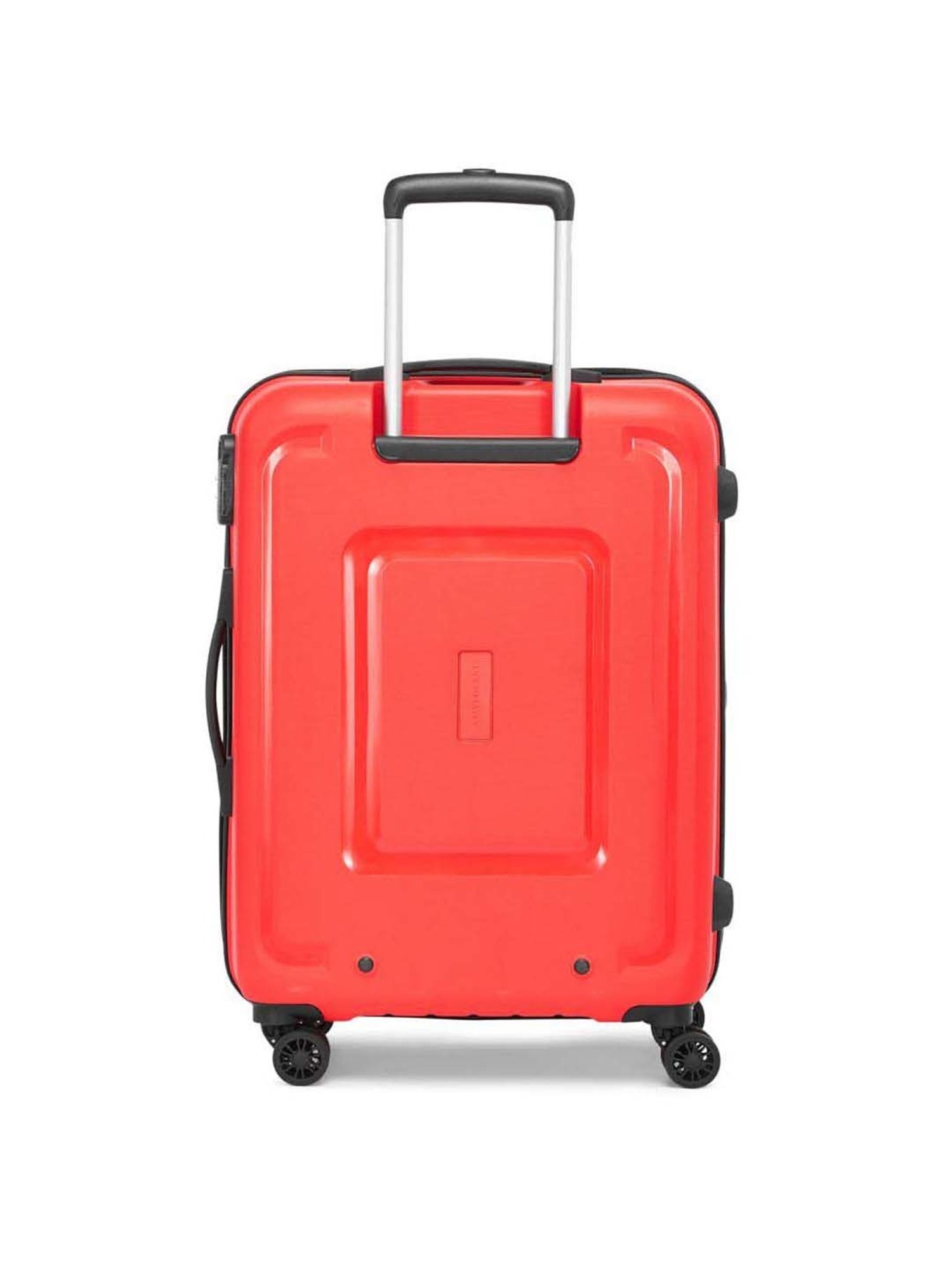 Aristocrat Endeavour Fiery Red TextuFiery Red Hard Medium Trolley Bag - 48 cm