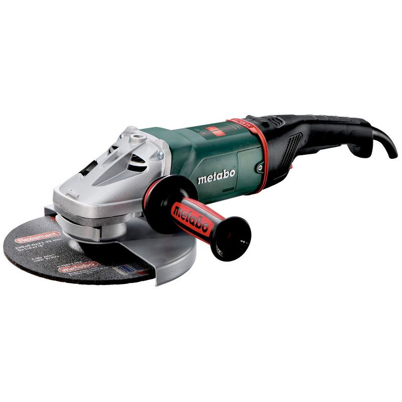 Metabo W24-230 9 in. 15 Amp MVT Angle Grinder with Deadman Switch