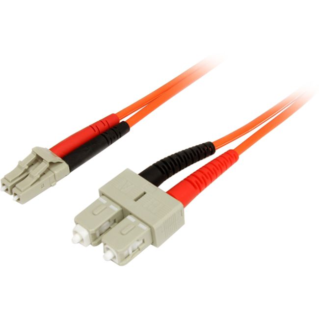 Fiber Optic Cable LC-LC 9/125 Duplex Single-Mode Fiber Cable Yellow 5 meters