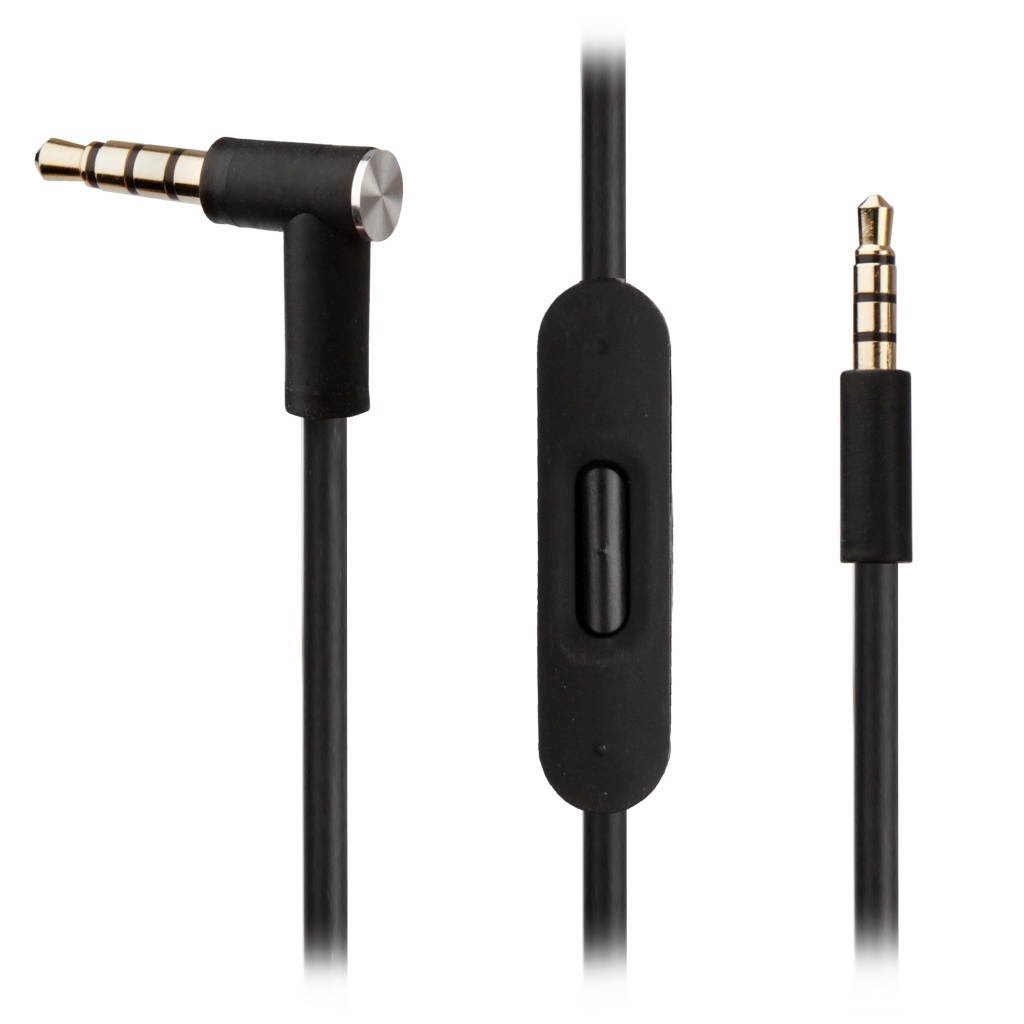 [REYTID] Replacement Black Audio Cable for AKG Y45BT Y50 Y40 Y55 K845BT K840KL Headphones w/ In-Line Remote & Mic - Accessory for iPhone & Android