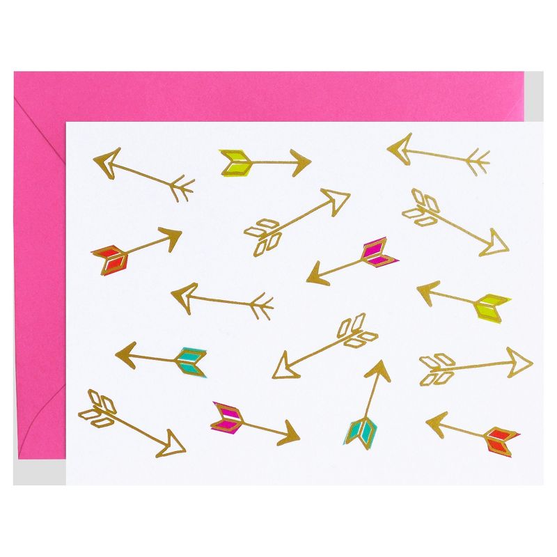8ct Shooting Arrows Notecards