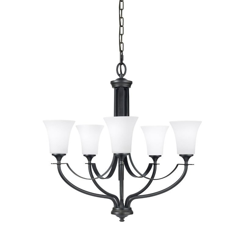Generation Lighting Barrington 5 light Oil Rubbed Bronze Chandelier F2252/5ORB