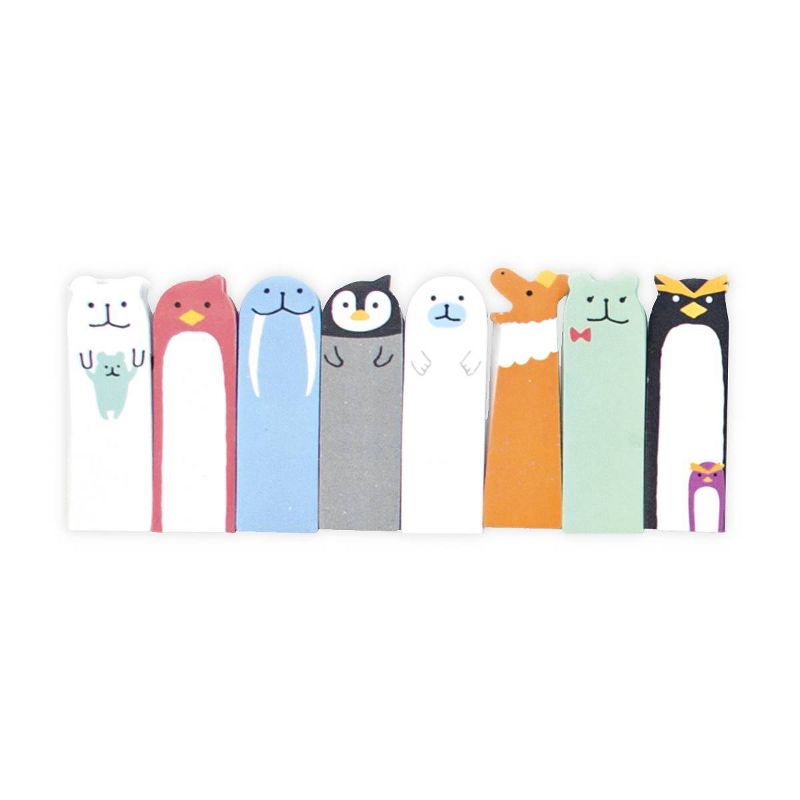 Note Pals Sticky Note Pad - Arctic Animals