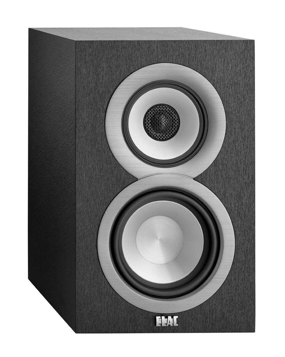 ELAC Uni-fi UB5 Slim Bookshelf Speaker (Finshed Satin White Cabinet, Pair)