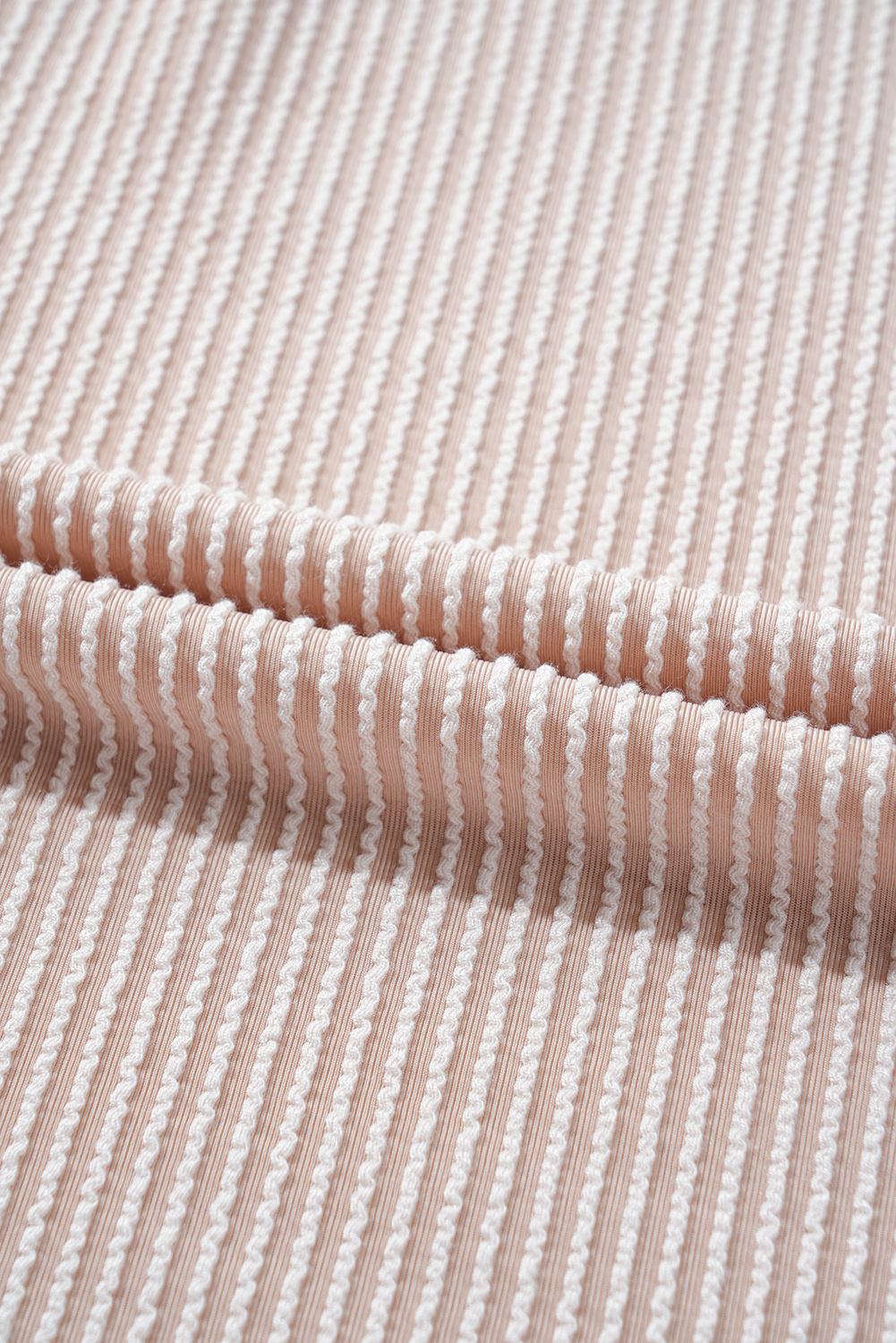 Gray Textured Wide Leg Overall with Pockets