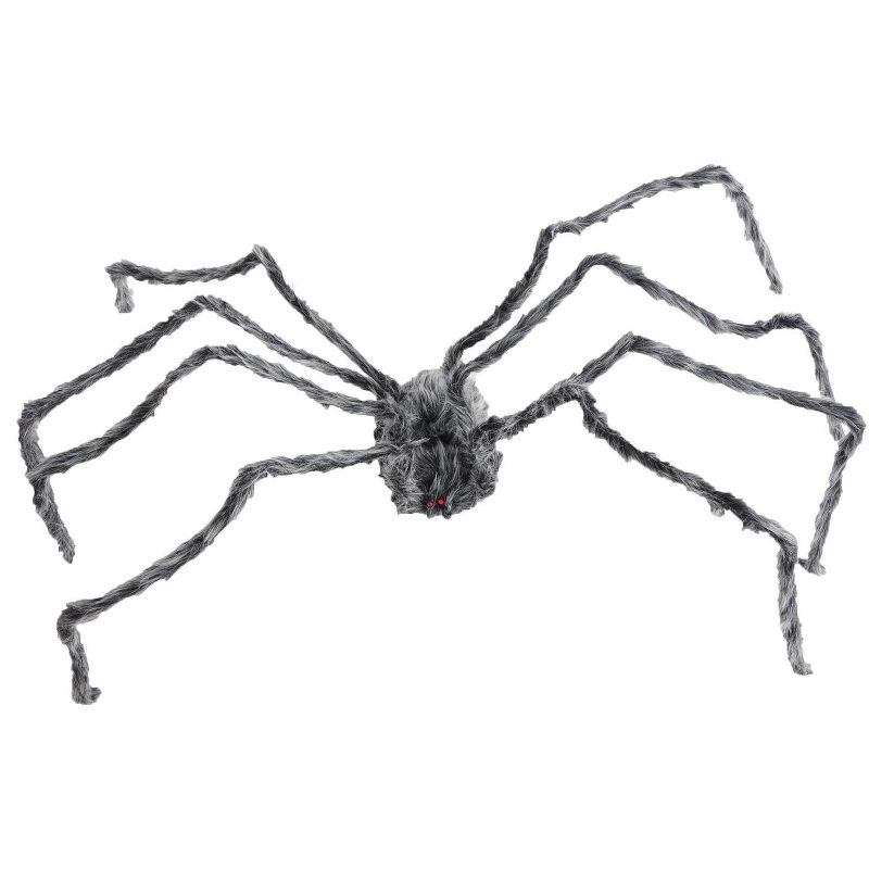 90" Halloween Giant Spider Gray