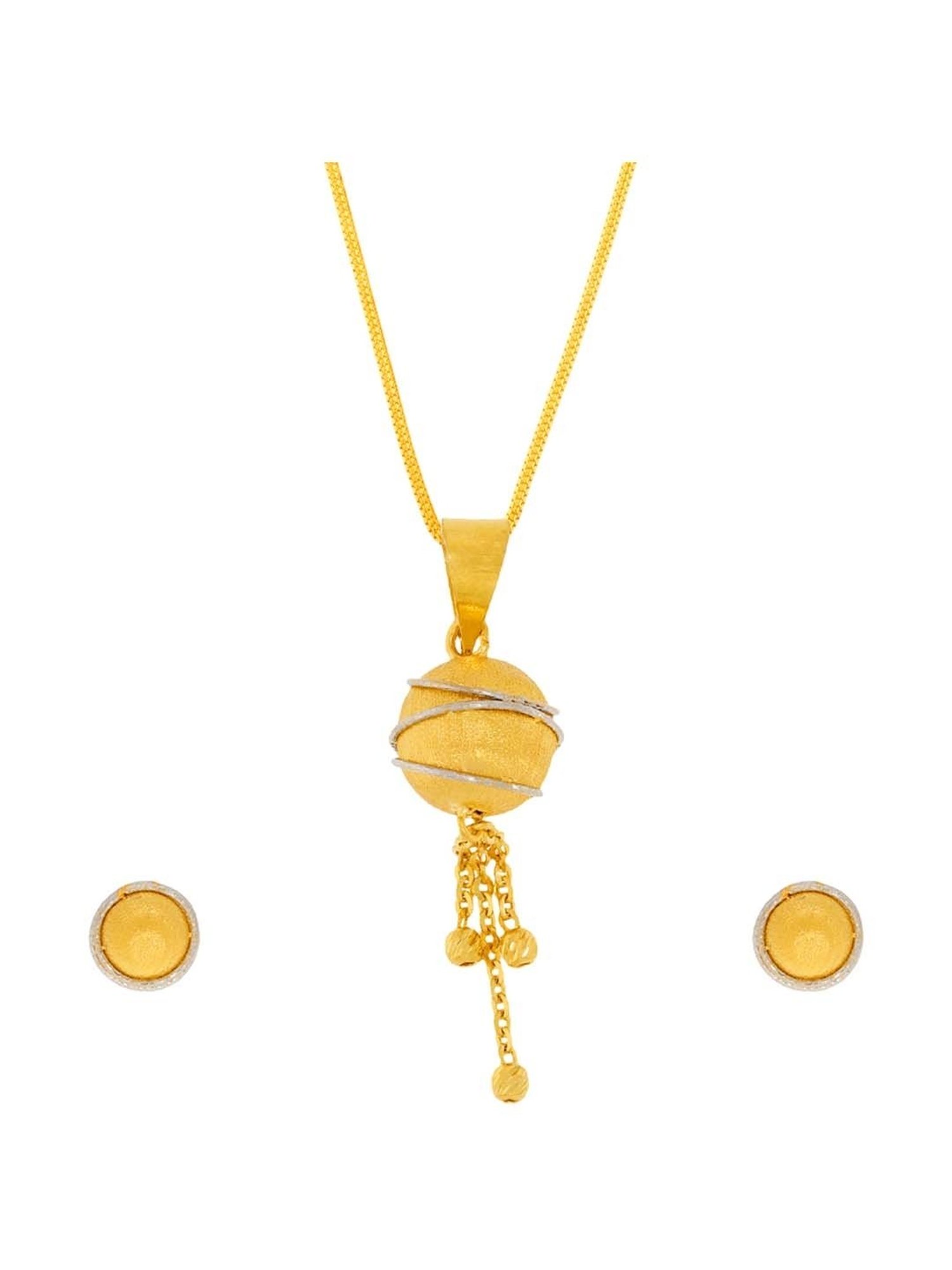 Joyalukkas 22k Love Embrace Gold Pendant