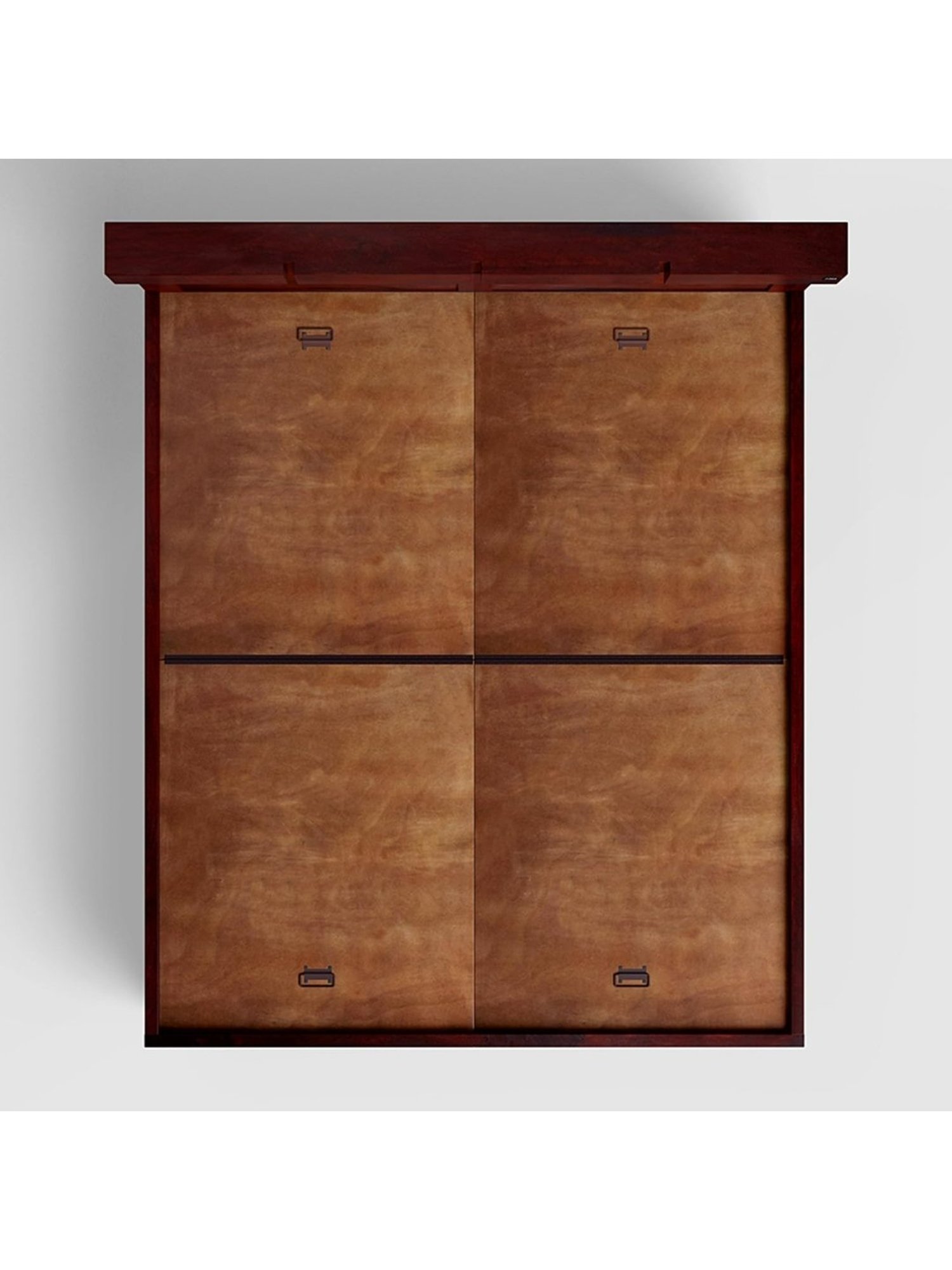 Godrej Interio Grande Brown Rose Wood King Advance Bed