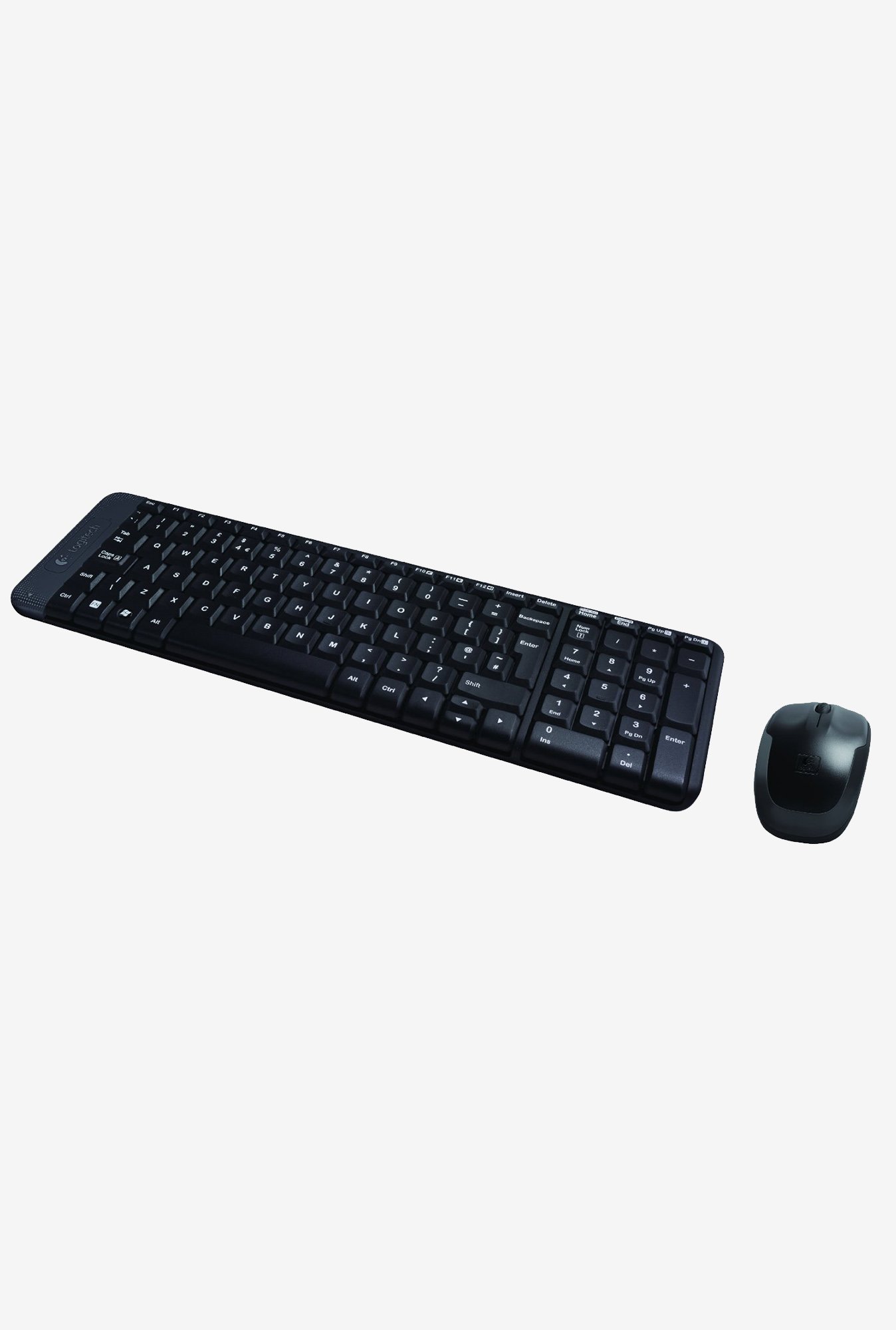 Logitech MK220 Wireless Keyboard and Mouse-Black