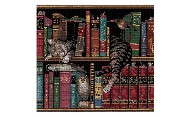 Dimensions Counted Cross Stitch Kit 12"X11"-Frederick The Literate (14 Count)