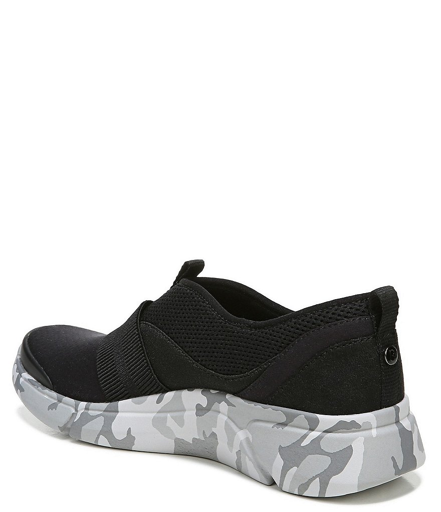 Bzees Haven Camo Print Washable Slip-On Sneakers