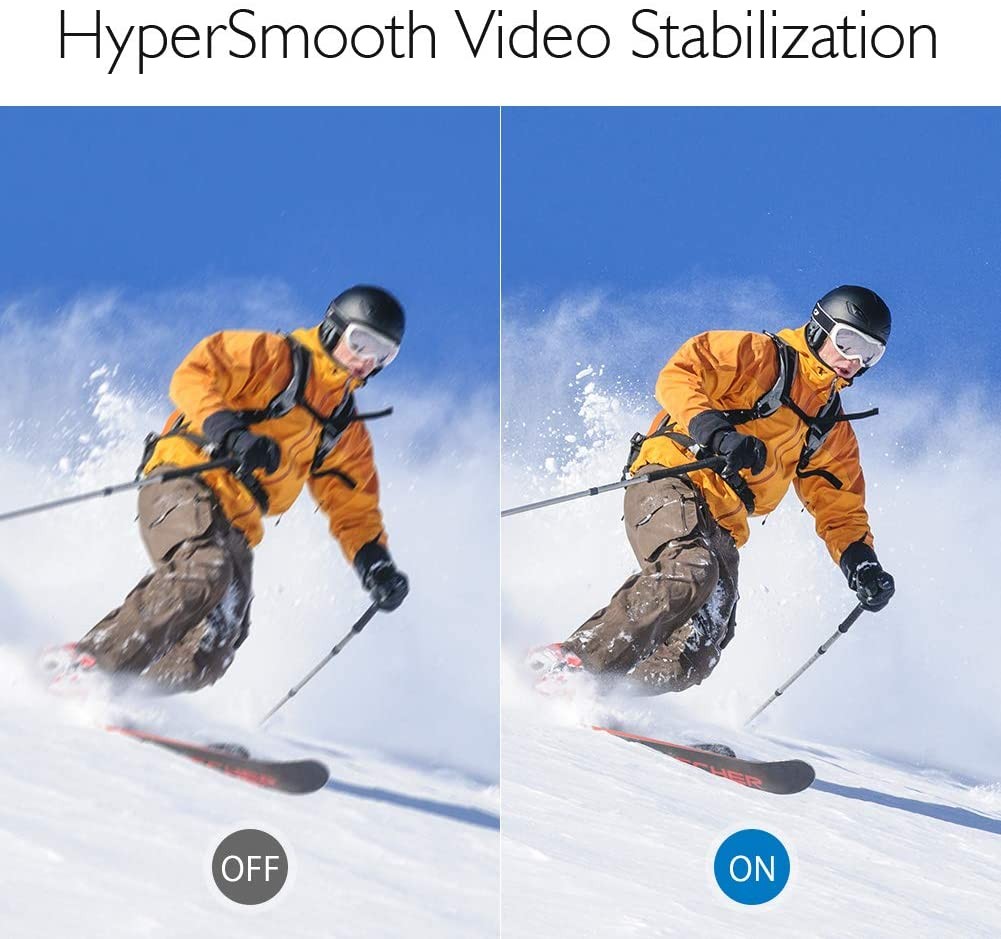 AKASO EK7000 Pro 4K Action Camera with Touch Screen EIS Adjustable View Angle Web Camera 40m Waterproof Camera Remote Control Sports Camera with Helmet Accessories Kit