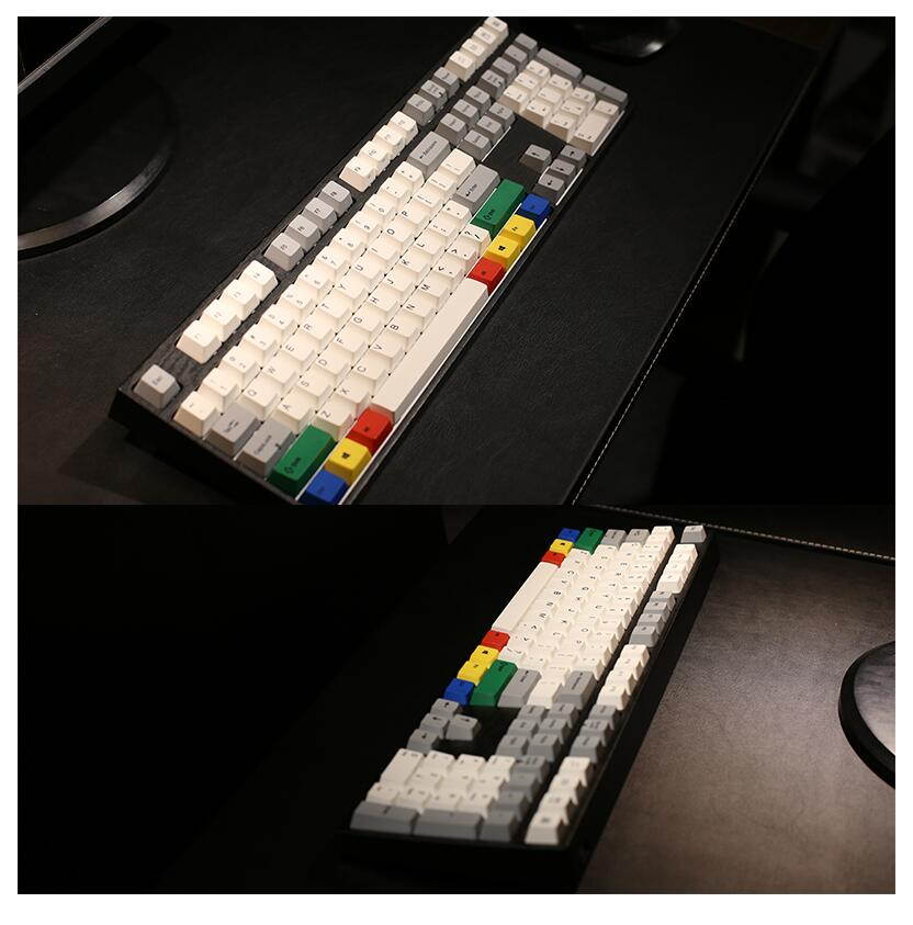 Varmilo  Ergonomic Design, Cool Exterior 87 Keys USB Wired Cable Detachable Cherry MX Mechanical Gaming  Keyboard With White Backlit For Office And Game, PBT Keycaps - VA87M Nordic Summit Verison